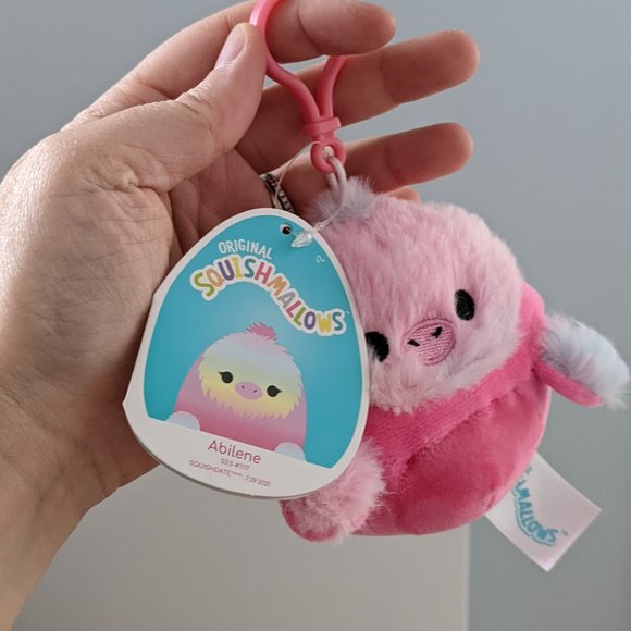3.5" Clip Squishmallows Abilene...Bird? - Picture 2 of 3